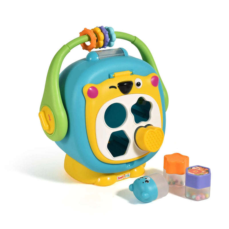 HKM-943123 Educational Montessori Matching Puzzle Block Toy for Toddlers, Sensory Learning Toy, Ages 0-7