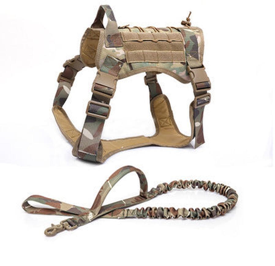 HKM-943187 Tactical Outdoor Pet Vest - Breathable Nylon Design for Comfort and Durability