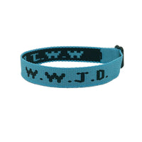 HKM-9435069 Adjustable Jacquard Printed Wrist Strap Bracelet for Unisex - Multiple Colors Available