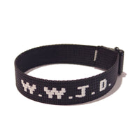 HKM-9435069 Adjustable Jacquard Printed Wrist Strap Bracelet for Unisex - Multiple Colors Available