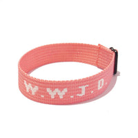 HKM-9435069 Adjustable Jacquard Printed Wrist Strap Bracelet for Unisex - Multiple Colors Available