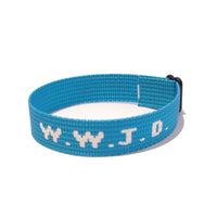 HKM-9435069 Adjustable Jacquard Printed Wrist Strap Bracelet for Unisex - Multiple Colors Available
