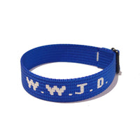 HKM-9435069 Adjustable Jacquard Printed Wrist Strap Bracelet for Unisex - Multiple Colors Available