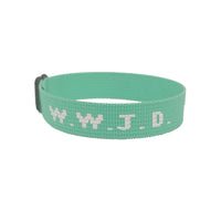 HKM-9435069 Adjustable Jacquard Printed Wrist Strap Bracelet for Unisex - Multiple Colors Available
