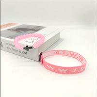 HKM-9435069 Adjustable Jacquard Printed Wrist Strap Bracelet for Unisex - Multiple Colors Available