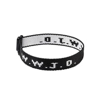 HKM-9435069 Adjustable Jacquard Printed Wrist Strap Bracelet for Unisex - Multiple Colors Available