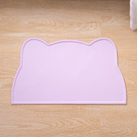 HKM-9436221 Cat Head-Shaped Silicone Mat ¨C Easy to Clean, Spill Proof & Waterproof, Suitable for Pet Feeding
