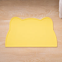 HKM-9436221 Cat Head-Shaped Silicone Mat ¨C Easy to Clean, Spill Proof & Waterproof, Suitable for Pet Feeding