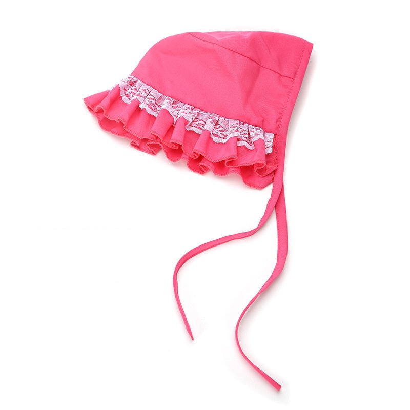 HKM-9437245 Thin Lace Pet Sun Hat for Dogs - Stylish Headgear in Monochrome, Available in Sizes S, M, L