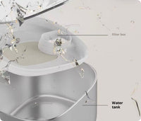 HKM-9438269 Intelligent Stainless Steel Pet Water Fountain with Large Capacity