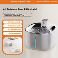HKM-9438269 Intelligent Stainless Steel Pet Water Fountain with Large Capacity