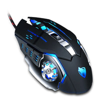 HKM-943827 Wired Gaming Mouse with Ergonomic Design and 1600 DPI Precision