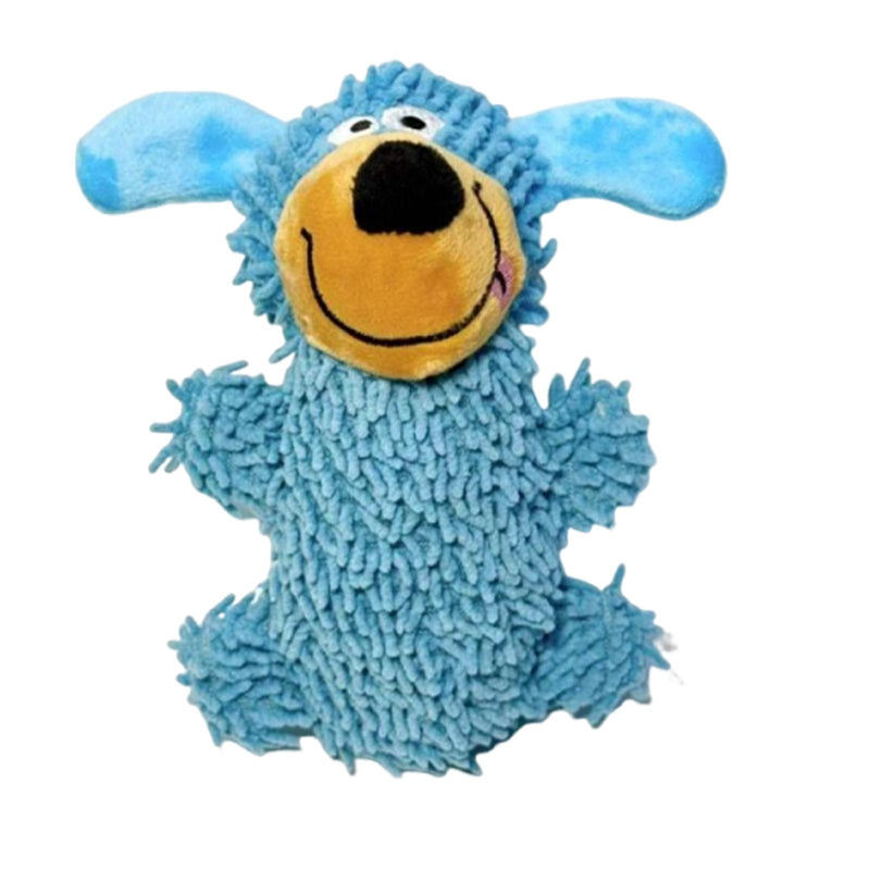 HKM-9439805 Plush Squeaky Dog Toy - Soft Doll for Small to Large Breeds, Ideal for Teething and Playtime