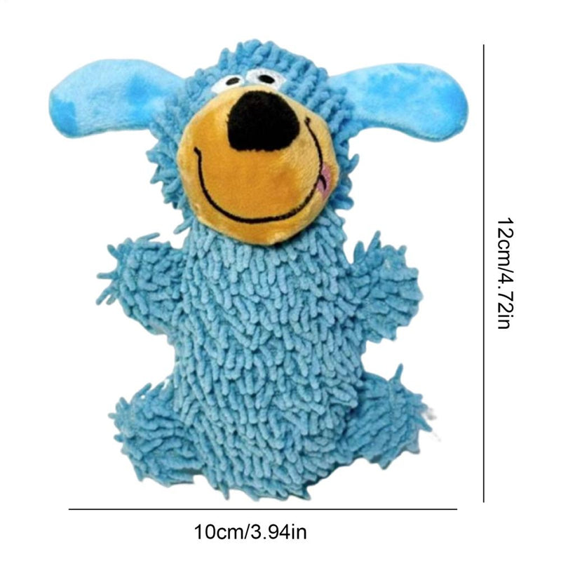 HKM-9439805 Plush Squeaky Dog Toy - Soft Doll for Small to Large Breeds, Ideal for Teething and Playtime