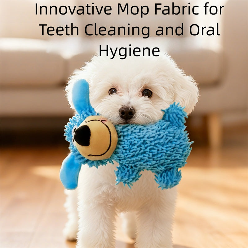 HKM-9439805 Plush Squeaky Dog Toy - Soft Doll for Small to Large Breeds, Ideal for Teething and Playtime