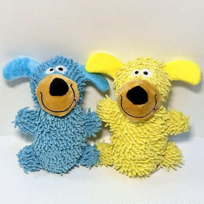 HKM-9439805 Plush Squeaky Dog Toy - Soft Doll for Small to Large Breeds, Ideal for Teething and Playtime