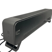 HKM-944083 PTC Skirting Board Heater with Adjustable Thermostat and Remote Control, Overheat Protection, 220V, 2400W, Suitable for Various Spaces
