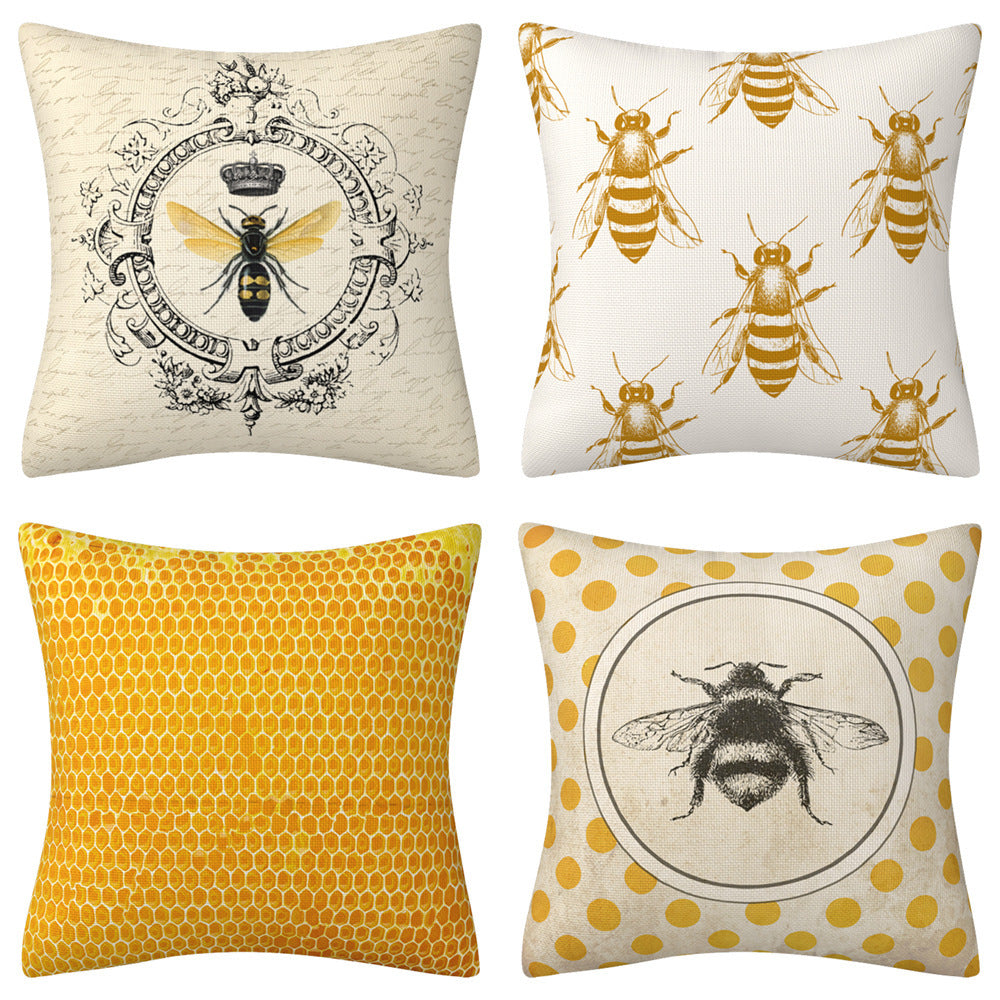 HKM-944147 Cartoon Anime Pillow Cover for Cozy Home Decor - 45x45cm Polyeste