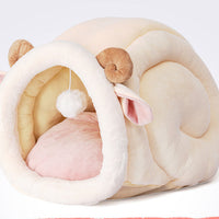 HKM-9442237 Soft and Cozy Cat Sleeping Bag Bed with Cushion ¨C Various Cute Animal Designs