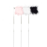 HKM-9443005 Spring Steel Wire Feather Cat Teaser Toy - Interactive Play for Cats