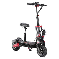HKM-944339 Foldable Electric Scooter with 6000W Dual Motor, 60V 38Ah Battery, 120km Range, Full Suspension, Waterproof Design