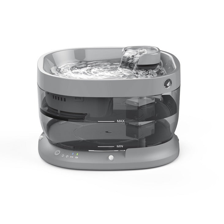 HKM-9444029 Large Capacity Wireless Pet Water Dispenser for Dogs and Cats - Electric Separation Design