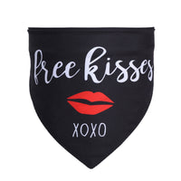 HKM-9445565 Pet Triangle Scarf for Dogs and Cats - Polyester, Adjustable Neck Size 25-48CM, Suitable for All Seasons