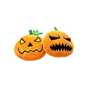 HKM-9446589 Halloween Pumpkin Cat Toy - Bite-Resistant Plush Molar Relief Stuffy for Pets