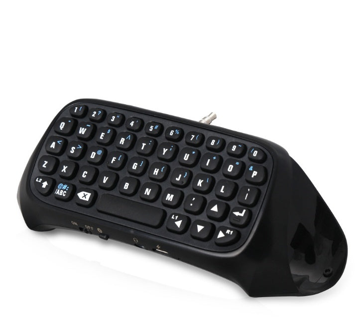 HKM-944787 Wireless Bluetooth Gamepad with Keyboard and Voice Chat for PS4 Console