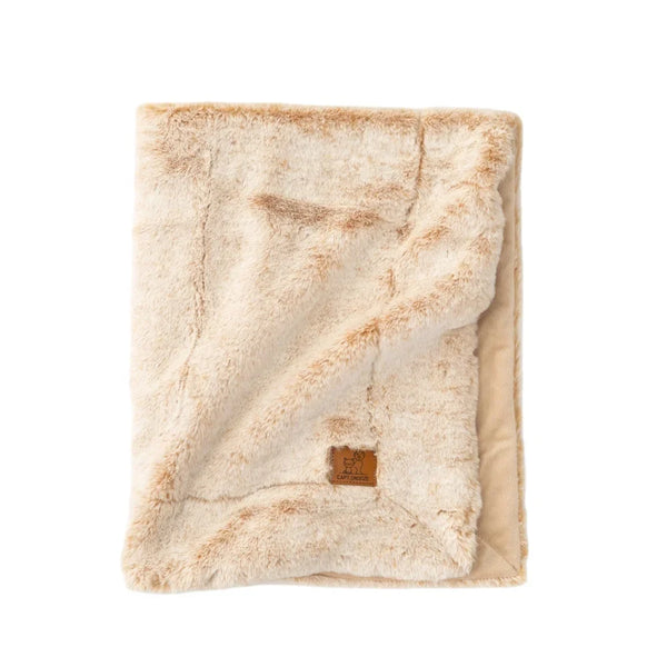 HKM-944979 Luxury Reusable Waterproof Cat and Dog Pee Mat Cover with Double-Sided Fur Sherpa and Coral Velvet Fleece