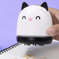 HKM-944979 Portable Cat Mini Vacuum Cleaner for Desktop and Office Use - Handheld Suction Tool