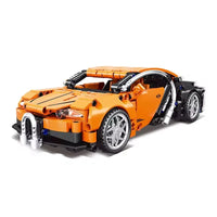 HKM-945107 Building Blocks Racing Car Toy Set with Pull Back Function for Ages 2 and Up