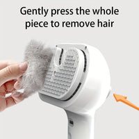 HKM-9451197 Pet Spray Comb for Dogs and Cats - Effortless Knot Removal and Floating Hair Collector