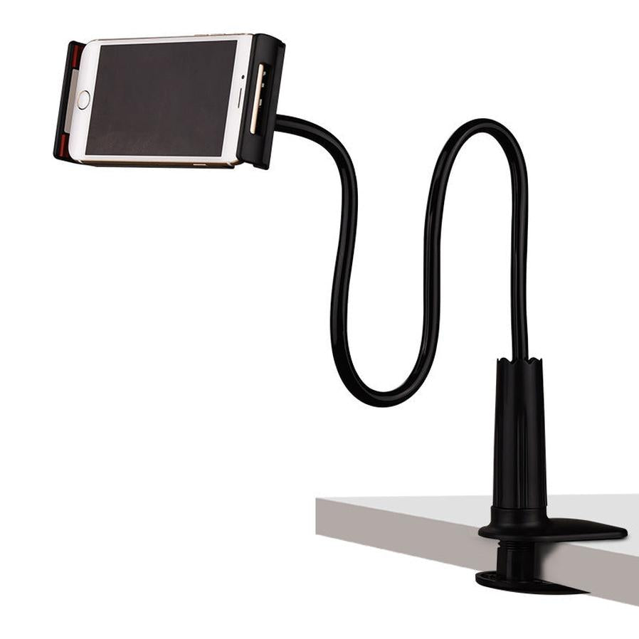 HKM-945171 Universal Slim Stand for iPhone and iPad - Adjustable Bedside & Desk Holder