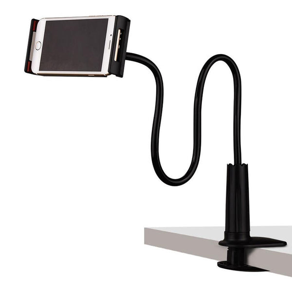 HKM-945171 Universal Slim Stand for iPhone and iPad - Adjustable Bedside & Desk Holder