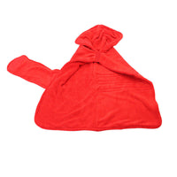 HKM-9452093 Microfiber Bathing Pet Drying Towel - Cotton, Absorbent, Available in Purple and Red, Sizes S to XL
