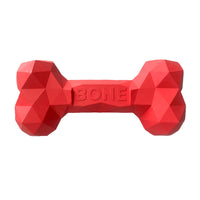 HKM-9452349 Durable Rubber Bone Toy for Dogs - Teeth Grinding & Cleaning, Interactive Puzzle, Multiple Sizes Available