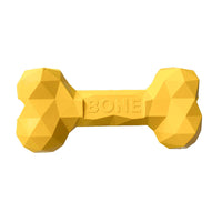 HKM-9452349 Durable Rubber Bone Toy for Dogs - Teeth Grinding & Cleaning, Interactive Puzzle, Multiple Sizes Available