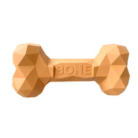 HKM-9452349 Durable Rubber Bone Toy for Dogs - Teeth Grinding & Cleaning, Interactive Puzzle, Multiple Sizes Available