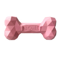 HKM-9452349 Durable Rubber Bone Toy for Dogs - Teeth Grinding & Cleaning, Interactive Puzzle, Multiple Sizes Available