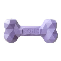 HKM-9452349 Durable Rubber Bone Toy for Dogs - Teeth Grinding & Cleaning, Interactive Puzzle, Multiple Sizes Available