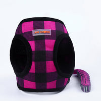 HKM-9452989 Dog Trail Vest with Protective Chest Strap - Adjustable, Durable, Available in Various Stylish Patterns and Sizes S-XL