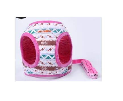 HKM-9452989 Dog Trail Vest with Protective Chest Strap - Adjustable, Durable, Available in Various Stylish Patterns and Sizes S-XL