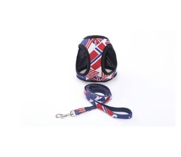 HKM-9452989 Dog Trail Vest with Protective Chest Strap - Adjustable, Durable, Available in Various Stylish Patterns and Sizes S-XL