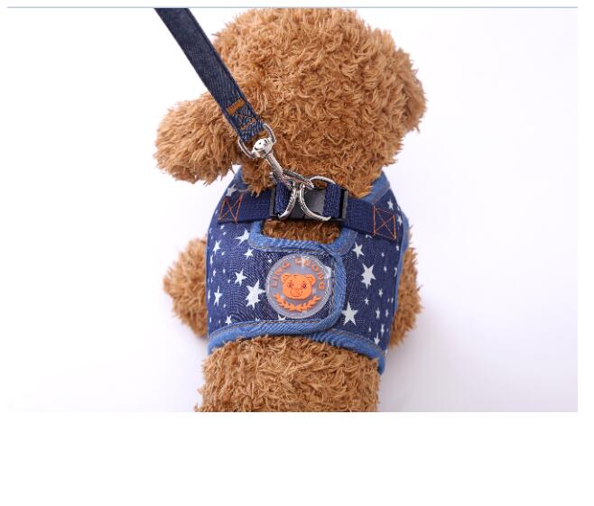 HKM-9452989 Dog Trail Vest with Protective Chest Strap - Adjustable, Durable, Available in Various Stylish Patterns and Sizes S-XL