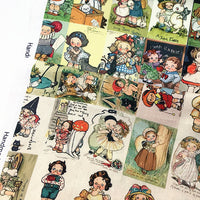 HKM-945299 Cartoon Tomato Soup Print Cotton Fabric for Children’s Clothing and DIY Projects