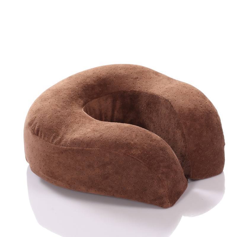 HKM-945299 Memory Foam U-Shaped Neck Pillow for Travel Comfort and Cervical Support