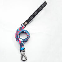 HKM-9453501 Geometric Pattern Polyester Pet Leash and Collar Set