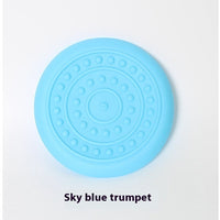 HKM-9454525 Small and Large Rubber Frisbees for Dogs - Multiple Colors Available