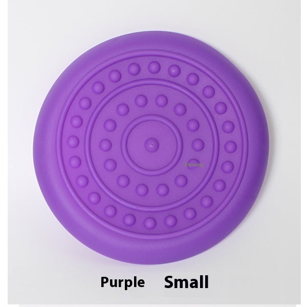 HKM-9454525 Small and Large Rubber Frisbees for Dogs - Multiple Colors Available